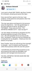 Client testimonials