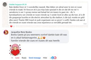 Client testimonials