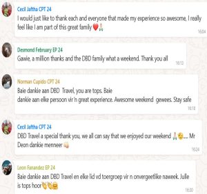 Client testimonials