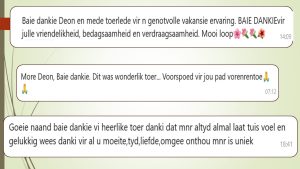 Client testimonials